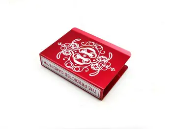держатель для игральных карт из алюминия 1шт - стиль DD (доступно пять цветов) Аксессуары для реквизита для фокусов фокусника 5