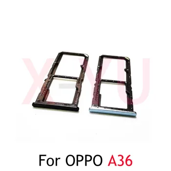 Для OPPO A36 Держатель лотка для SIM-карты Слот адаптера Запасные части для ремонта