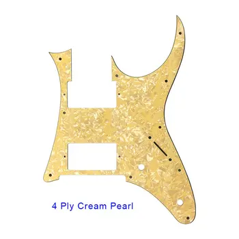 Запасные части для электрогитары Pleroo - Для Ibanez MIJ RG 750 Guitar Pickguard HH Humbucker Scratch Plate Многоцветный 3