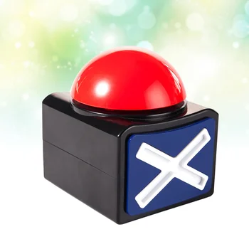 Зуммер с ответом на игру Электронная звучащая игрушка Squeeze Sound Box Показана Звуковая кнопка Инструменты для вечеринок Принадлежности без