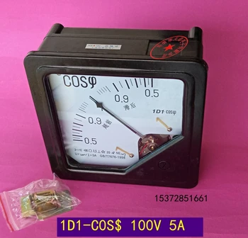 Измеритель коэффициента мощности 1D1-COS φ 100V 5A Перфорированного типа указателя 150X150 мм 1