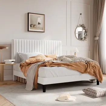Каркас кровати-платформы с мягкой обивкой размера 
