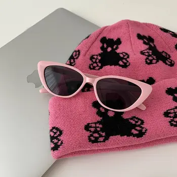 Корейские нишевые солнцезащитные очки sense высокого класса, винтажные универсальные розовые солнцезащитные очки 