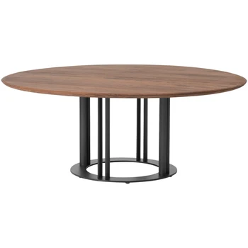 Круглый обеденный стол из массива дерева, домашний обеденный стол, отель с проживанием в семье, большой круглый обеденный стол, журнальный столик для переговоров