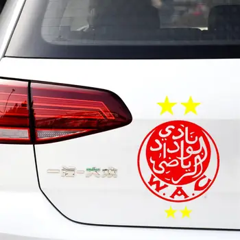Марокко Касабланка Видад Атлетик Клуб Футбол Креативные наклейки Автомобильные наклейки ПВХ Окна автомобиля Декоративные наклейки на кузов Аксессуары