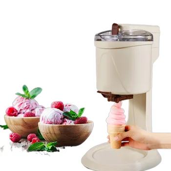 Машина для приготовления мороженого 220 В, полностью Автоматическая машина для приготовления фруктового мороженого для дома, Электрическая кухня, домашние креманки для детей