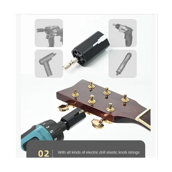 Многофункциональная намотка гитарных струн для баса, акустической и электрогитары, аксессуаров для баса, инструментов Luthier 2