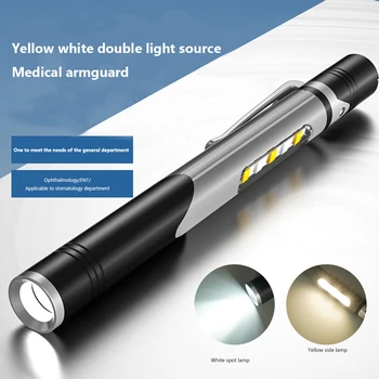 Многофункциональная ручка для оказания первой медицинской помощи, USB-зарядка, наружная ручка, Мини-портативная водонепроницаемая для диагностики врача и медсестры 5