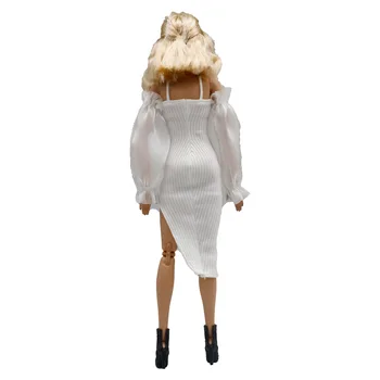 новое модное кукольное платье Одежда для Барби 1/6 Аксессуары для кукол праздничное платье комплект одежды для куклы Юбка Для девочек Лучшая подарочная игрушка 2