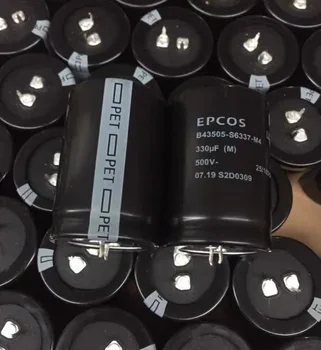 Новый электролитический конденсатор B43505-S6337-M4 500V330UF 35X50MM EPCOS. Внутренняя контейнерная доставка может включать почтовые расходы