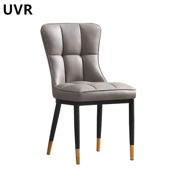 Обеденный стул UVR Высокого качества, 4 предмета, Домашний стул с мягкой спинкой, Долго Сидящий, Не разваливающийся, Удобный Ресторанный стул