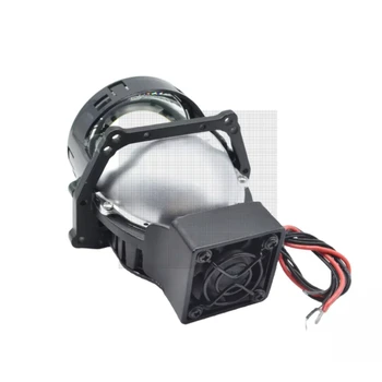 Объектив проектора H5 Bi-LED Для Модернизации автомобильных Фар Супер Яркий 3-дюймовый H/L Луч Света bi LED объектив проектора