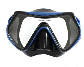 Очки для дайвинга для взрослых, маски для подводного плавания, плавательные очки из закаленного стекла с большим полем зрения, снаряжение для легкого дайвинга 3