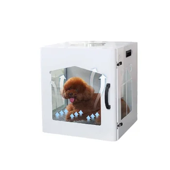 Продается Высококачественная Автоматическая коробка для домашних животных Proffisonal 2 В 1 Щетка для сушки домашних животных Фен для домашних животных Многоразового использования 4