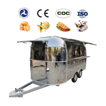 Продается передвижной трейлер для быстрого питания, предназначенный для продажи кухонного оборудования по индивидуальному заказу
