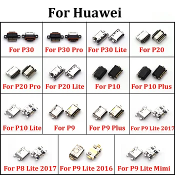 Разъем Micro USB Разъем Type-C Зарядный Порт Зарядная Станция Для HuaWei P30 20 Pro P10 P9 Plus Lite Mini 2017 2016
