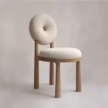 Роскошное Дизайнерское Бархатное кресло для отдыха с акцентом на прекрасные передовые итальянские креативные стулья Мебель для столовой Sillas De Comedor