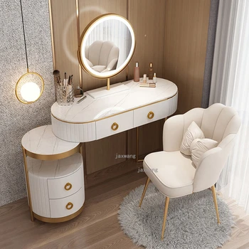 Роскошный туалетный столик в скандинавском стиле, мебель для спальни, комоды для дома, современный туалетный столик, Креативный шкаф для хранения с выдвижным ящиком