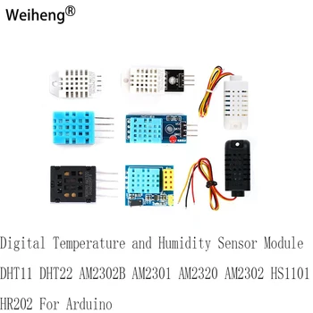 Цифровой Модуль Датчика температуры и Влажности DHT11 DHT22 AM2302B AM2301 AM2320 AM2302 HS1101 HR202 для Arduino