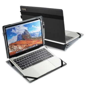 Чехол для ноутбука из искусственной кожи для Dell Inspiron 16 7620 / 7630 / 7635 16 дюймовый чехол для ноутбука с кронштейном